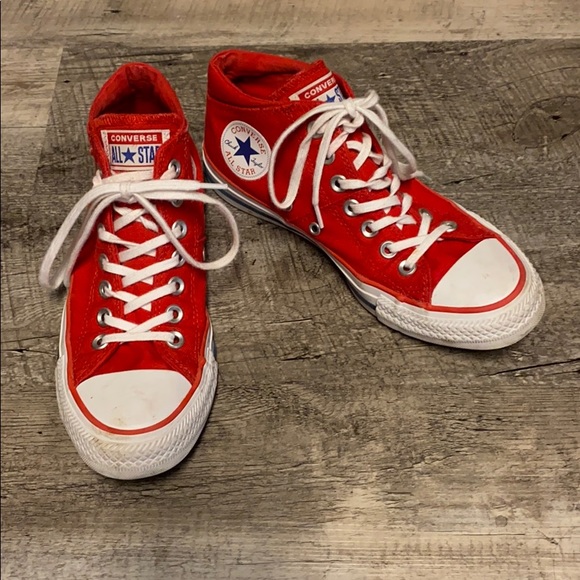 red madison converse